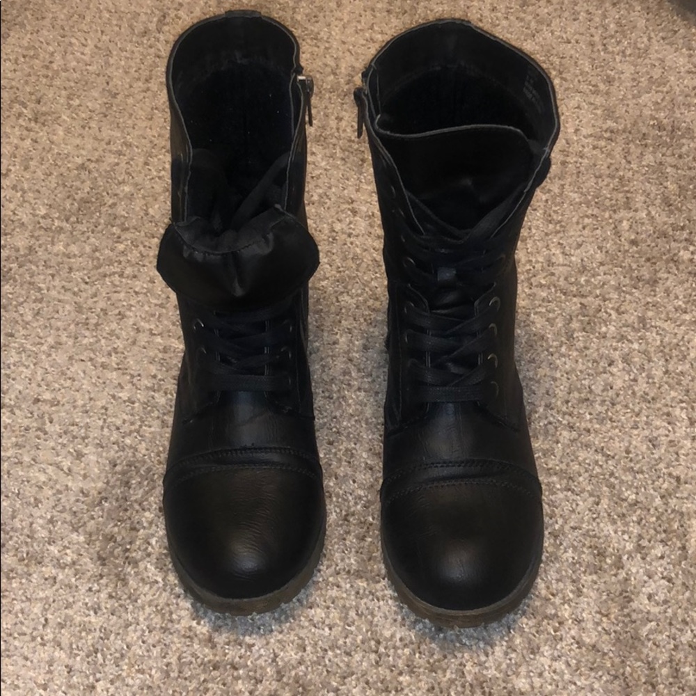 Rampage Black Moto Boot 🖤